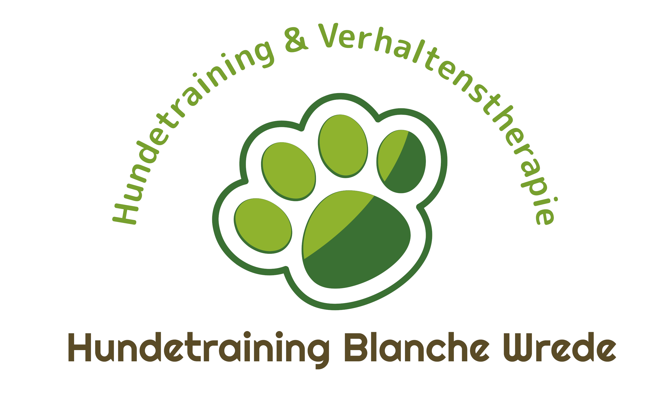Hundetraining Blanche Wrede Logo halb